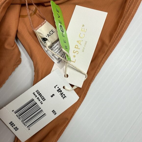 L Space Women's Ribbed Sandy Classic Bikini Bottom Size Small - Picture 6 of 7